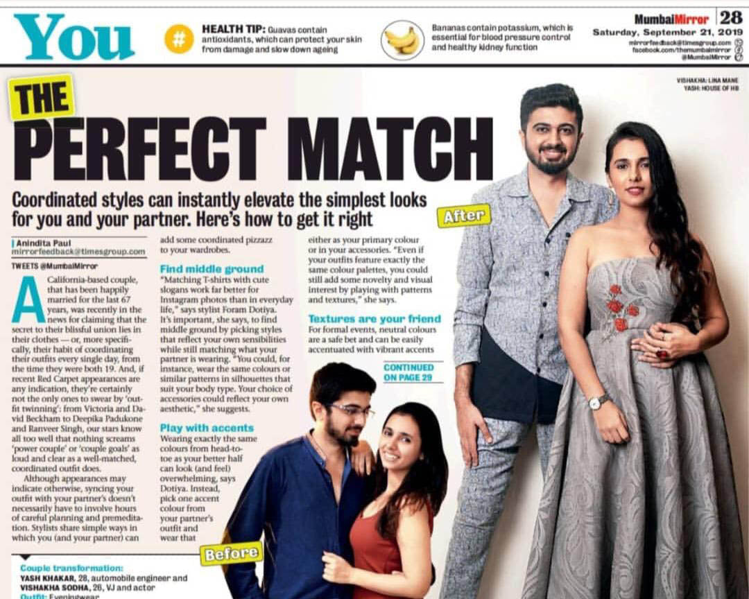 MUMBAI MIRROR – Vishakha Sodha