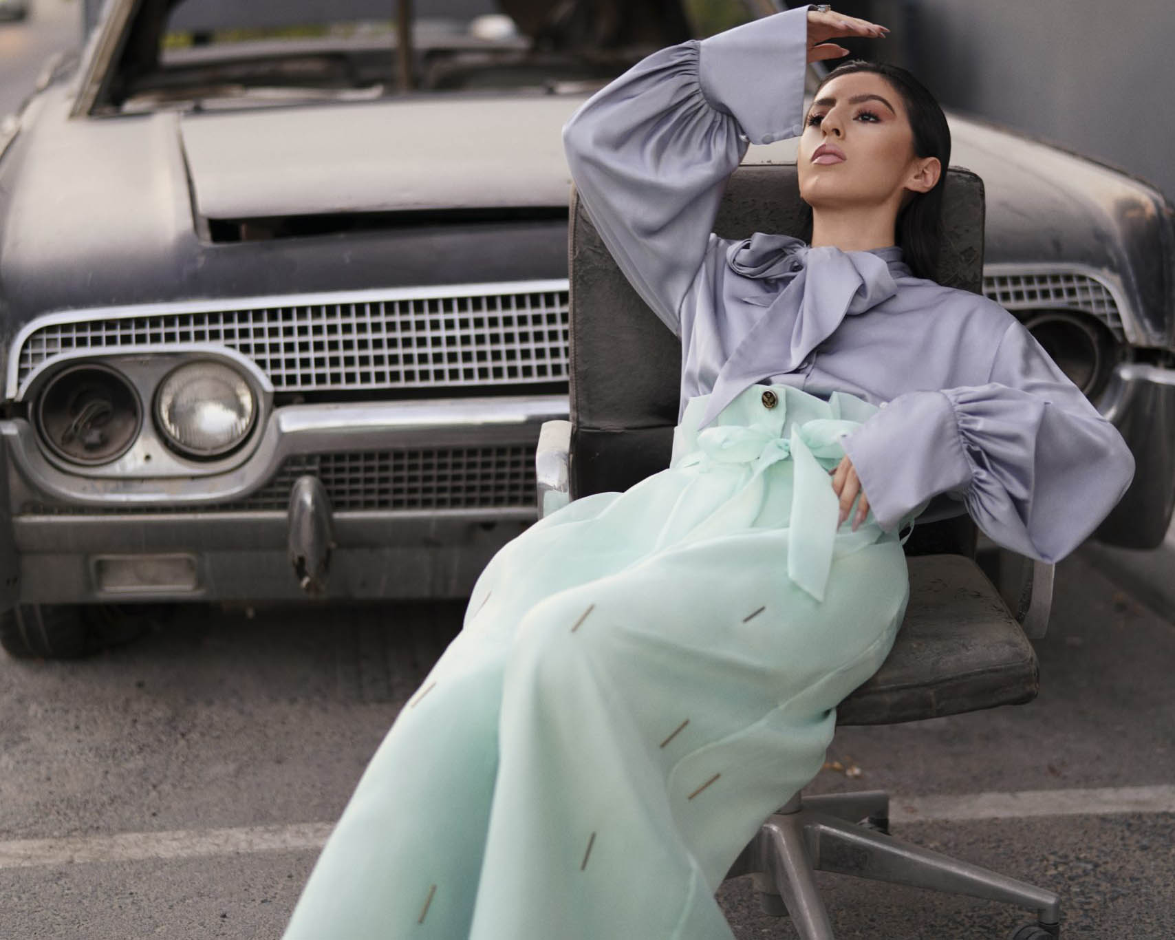 Ashley Albusmait X L’MANE- Marie Claire Arabia