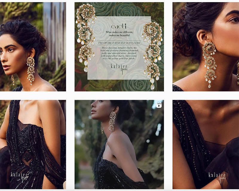 Kalajee Jwellery X L’MANE – Collection ” Cacti”