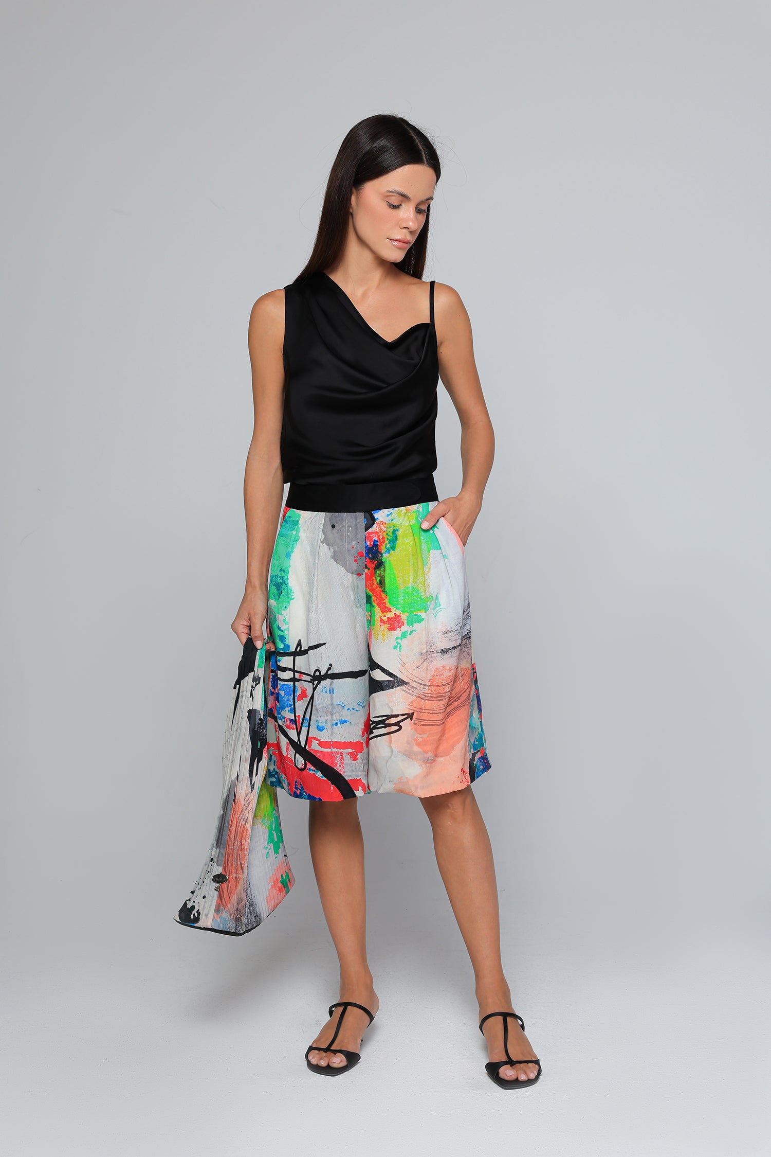 Sketch Pleat Short