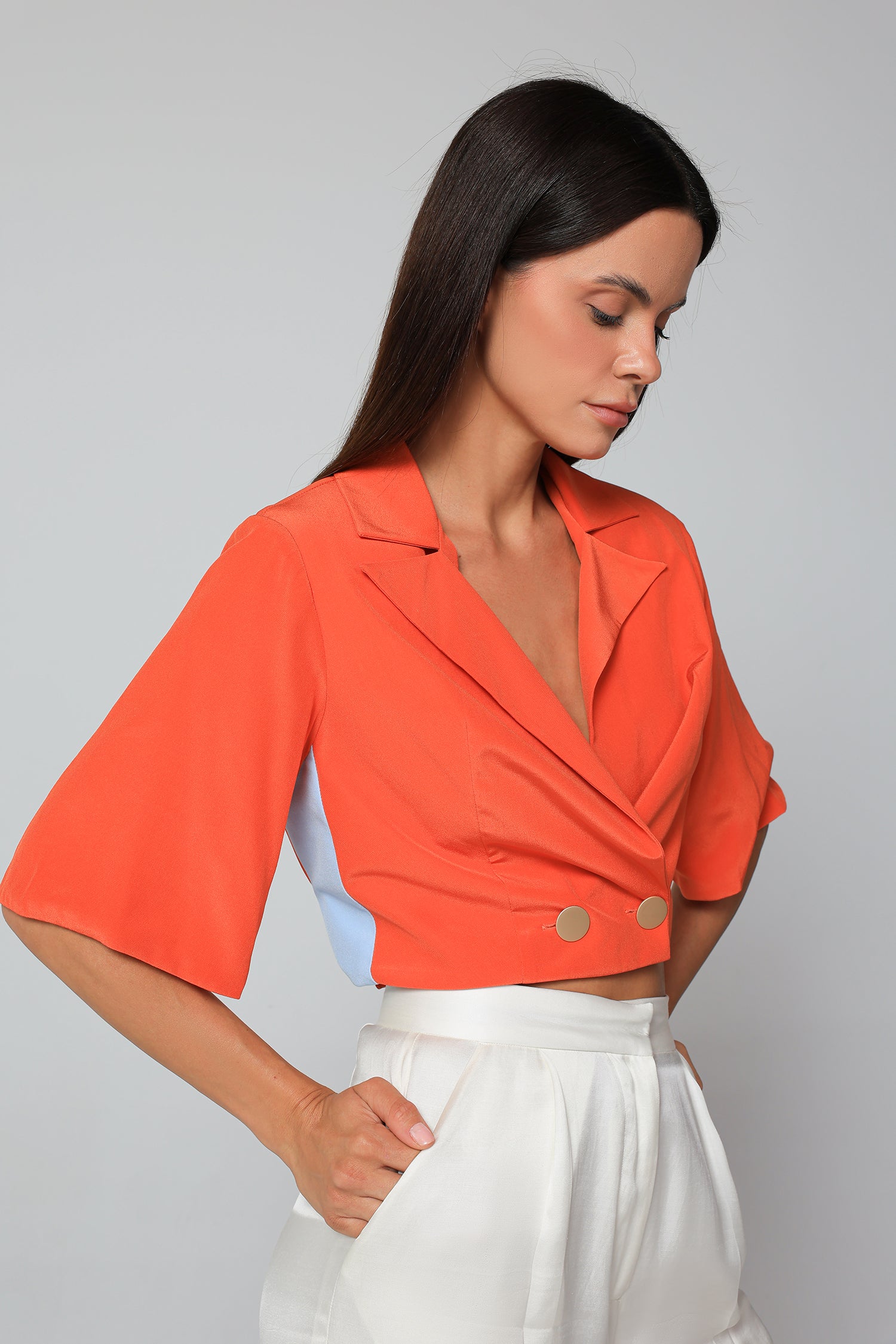 Terracotta Muse Crop Jacket