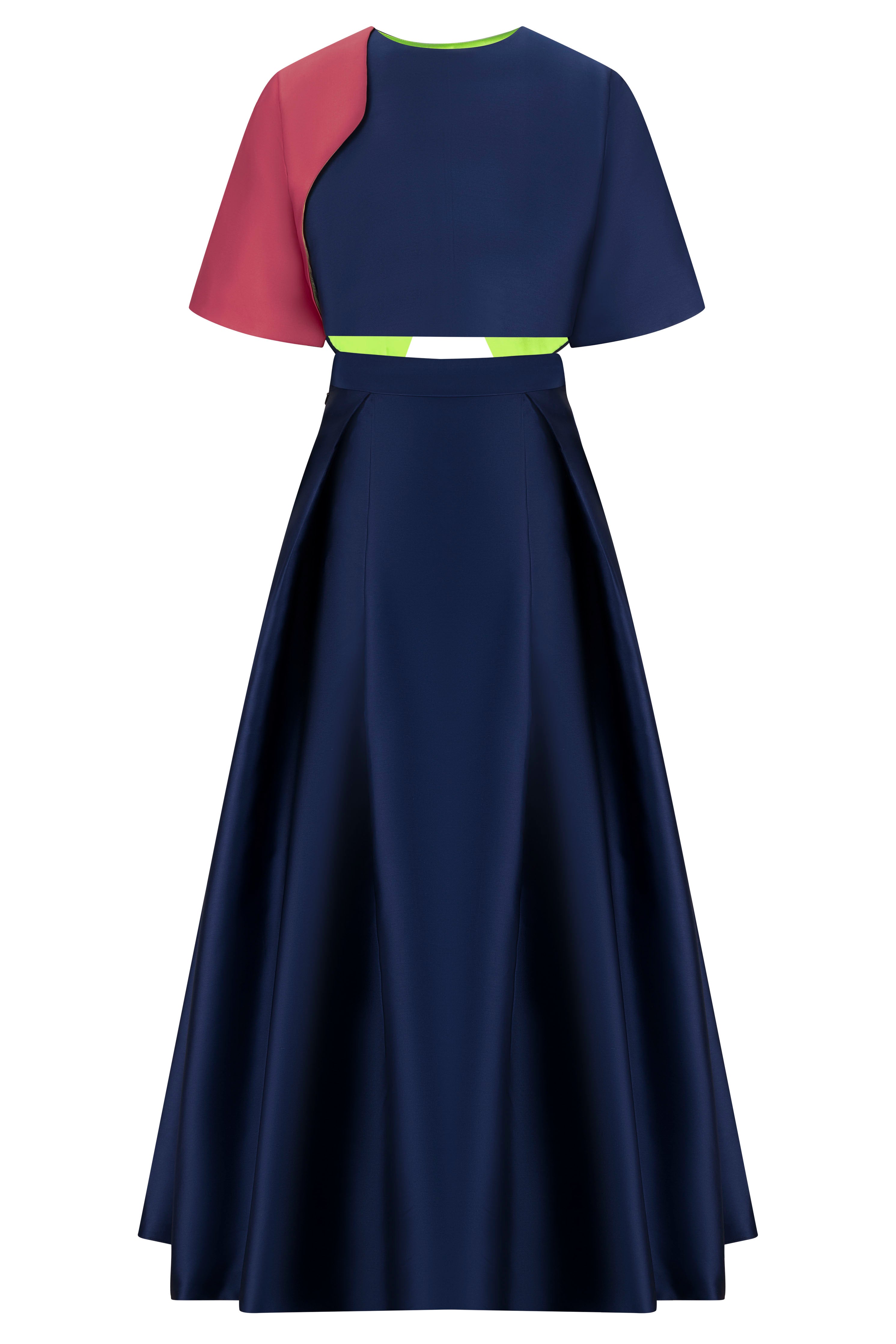 Neo Navy Maxi Skirt