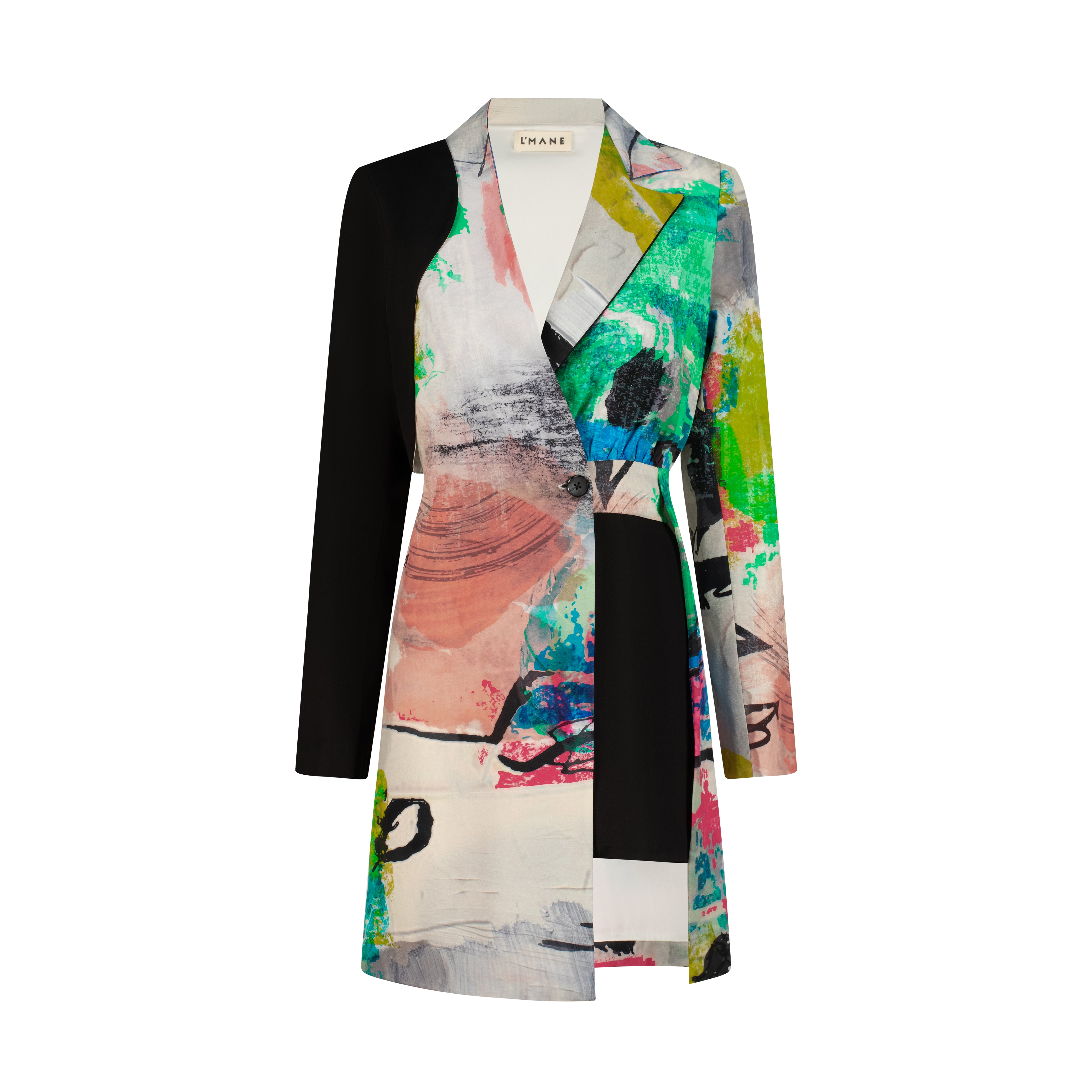 Expressionist Fusion Blazer Dress