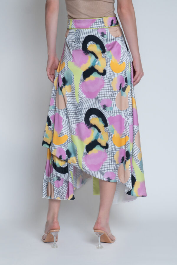 Printed panel skirt